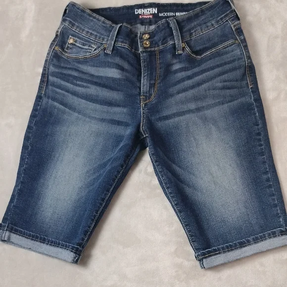Denizen from Levi's Blue Jean Shorts - Picture 1 of 10